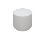 SugarShack | 6" Round Straight Edge Cake Dummy | 6" Deep | Cake Sculpting | For Weddings, Parties, Celebrations and More | Pack of 1