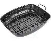 SugarShack | Tala Performance 38cm X 32cm X 7.5cm Roaster with Rack | for Roasting, Meat Cooking and More | Singular |