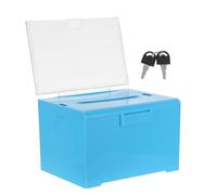 Suggestion Box with Lock and Slot Acrylic for Office Schools