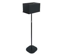 Suggestion Box with Stand, Floor Standing Offering Box for Church, Heavy Duty Metal Ballot Collection Safe Box with Lock for Voting Contest Charity Donation Church Election, Large