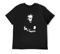 SUGI-YOUNG Anthony Bourdain Gift Cool T-Shirt for Men Funny Vintage Gift Men Women Black L