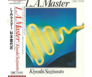 SUGIMOTO, Kiyoshi - LA Master (reissue) - CLEAR BLUE VINYL LP + INSERTS