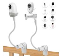 Suglade baby monitor holder, compatible with many mainstream baby camera holders for Philips/GHB/Momcozy/ieGeek/Boifun/Babystar, flexible adjustment, no tools required for installation.