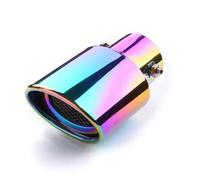 SUGNAYS Car Exhaust Tail Pipe, for Volkswagen VW Tiguan L MK2 2017 2023 2021 2019 2018 Exhaust Muffler Tip Pipe Stainless Steel Car Rear Tail Throat Muffler