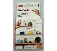 Sugru by tesa - Moldable Multi-Purpose Glue for Creative Fixing and Making, Black, 3 Piece
