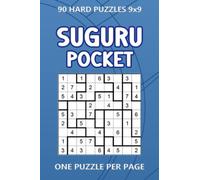 Suguru Pocket: 90 Hard puzzles 9x9 One Puzzle Per Page (4 x 6 inches in size)