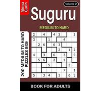 Suguru puzzle book for Adults: 200 Medium to Hard Puzzles 9x9 (Volume 2)