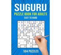 Suguru Puzzle Book for Adults: Tectonics | 504 Easy to Hard Puzzles