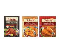 Suhana Non Veg Combo Pack of 6 - Butter Chicken 2 + Chicken Gravy Mix 2 + Chicken Tandoori Mix 2