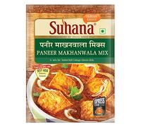 Suhana Paneer Makhanwala 50g Pouch | Spice Mix | Easy to Cook | Pack of 3