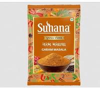 Suhana Spices Mix Powder (Box) - Curry Masala Recipe Mixes Casserole Seasoning Herbs - Simplifies & Speeds Up Cooking Process (100 g (Pack of 1), Suhana Garam Masala 100g Box)