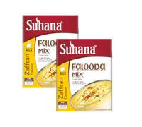 Suhana Spices Mix Powder - Curry Masala Recipe Mixes Casserole Seasoning Herbs - Simplifies & Speeds Up Cooking Process (Pack of 2, Suhana Falooda Mix Zaffran 200g)