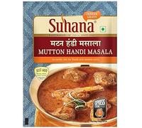Suhana Spices Mix Powder (Ready To Eat) - Curry Masala Recipe Mixes Casserole Seasoning Herbs - Simplifies & Speeds Up Cooking Process (Pack of 1, Mutton Handi Mix 50g (RTE))
