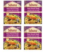 Suhana Spices Mix Powder (Ready To Eat) - Curry Masala Recipe Mixes Casserole Seasoning Herbs - Simplifies & Speeds Up Cooking Process (Pack of 4, Chicken Biryani Mix 50g (RTE))