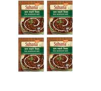 Suhana Spices Mix Powder (Ready To Eat) - Curry Masala Recipe Mixes Casserole Seasoning Herbs - Simplifies & Speeds Up Cooking Process (Pack of 4, Dal Makhani Mix 50g (RTE))