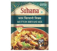 Suhana Spices Mix Powder (Ready To Eat) - Curry Masala Recipe Mixes Casserole Seasoning Herbs - Simplifies & Speeds Up Cooking Process (Pack of 1, Mutton Biryani Mix 50g (RTE))