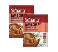 Suhana Spices Mix Powder (Ready To Eat) - Curry Masala Recipe Mixes Casserole Seasoning Herbs - Simplifies & Speeds Up Cooking Process (Pack of 2, Lamb Curry Mix 80g (RTE))