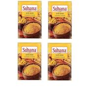 Suhana Turmeric Powder Spices Mix (Box) - Haldi Ground Spices, Cooking Ingredient for Curry & Seasoning - Simplifies & Speeds Up Cooking (Pack of 4, Suhana Turmeric Powder 100g Box)