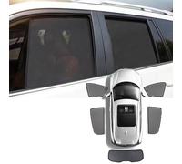 Magnetic Car Side Window Sunshades for V.W T.o.u.areg 2010-2018, Front Rear Back Privacy Sun Shades for Car Windows, Breathable Mesh Curtain Block Harmful UV Rays and Heat