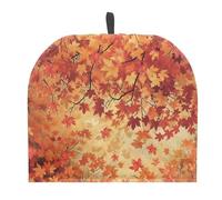 Suhoaziia Fall Maple Leaf English Tea Cosy Insulated Kettle Cover Tea Cozies to Keep Tea Warm Kitchen Teapot Cozy Breakfast Warmer for Home Tea Party Hotel Thanksgiving Decorations