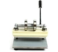 SuhoFutus Manual Die-Cutting Embossing Machine - 6.3-Inch Maximum Die-Cutting Opening, 21 Cm Pad Length, Manual Embossing Machine With Non-Slip Feet And Stainless Steel Sealing Parts