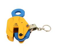 SuhoFutus Vertical Plate Lifting Clamp, 1 Ton Sheet Metal Lifting Clamp, Stone Lifting Clamps, Clamp Adjustable Jaw Opening 0-20mm, for Moving Marble, Granite