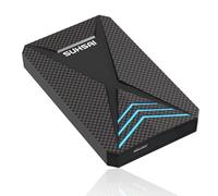 SUHSAI 1TB Gaming External Hard Drive With RGB Light USB 3.0 Portable Hard drive for Data Storage/Backup Memory Expansion HDD2.5 Hard Disk For PC Laptop Mac Smartphones PS4 PS5 Games Drive