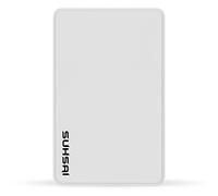 SUHSAI 320GB External Hard drive, 2.5” Portable External Hdd, USB 3.0 Hard disk, Ultra Slim Storage and Backup Drive, USB Hard drive Compatible with Gaming Console, PC Mac Laptop PS3 PS5 PS4 (White)