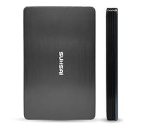 SUHSAI External Hard Drive 120GB USB 3.0 Lightweight Data Backup & Storage Plug And Play Harddisk Portable Gaming Harddrive Memory Extended Hdd For Games Laptop PC Mac Desktop (Grey)