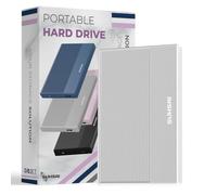 SUHSAI External Hard Drive 500GB, USB3.0 2.5 Inch HDD, Grey