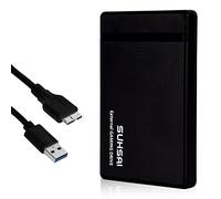 SUHSAI Portable External Hard Drive 320GB USB 3.0 Extended Data Storage Expansion Backup & Gaming Hard Drive Disk 2.5" HDD For PC Laptop Mac Smartphones PS3 PS4 PS5 Games Drive