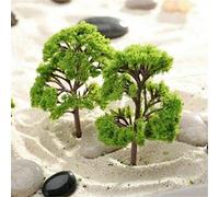 SUIBOZ 10 Pack Miniature Model Trees DIY Landscape Architecture Railway Train Diorama Building Accessories (Pack of 20)