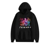 SUIBOZ Security Breach Friends Hoodies Glamrock Chica Roxanne Wolf Montgomery Gator Comic Printed Sweashirt Pullover for Women Mens (Typ8, XXL)
