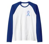 Suicide Awareness Prevention Mental Health Help Raglan Baseball Tee