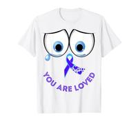 Suicide Awareness Prevention Sad RIP Loss Mom Dad Boy Girl Value Graphic T-Shirt