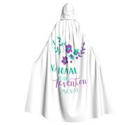 Suicide Prevention Awareness Month Halloween Witch Cloak Unisex Hooded Cloak For Festive Party Costume
