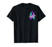 Suicide Prevention Awareness Ribbon Men Women Support T-Shirt
