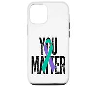 Suicide Prevention Awareness Ribbon Support Case for iPhone 12/12 Pro