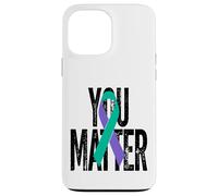 Suicide Prevention Awareness Ribbon Support Case for iPhone 13 Pro Max
