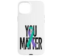 Suicide Prevention Awareness Ribbon Support Case for iPhone 15 Plus