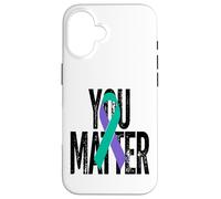 Suicide Prevention Awareness Ribbon Support Case for iPhone 16