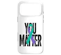 Suicide Prevention Awareness Ribbon Support Case for iPhone 17 Pro Max