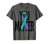 Suicide Prevention Awareness Ribbon Support T-Shirt