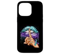 Suicide Prevention Awareness Still Here Still Fighting Lips Case for iPhone 14 Pro Max