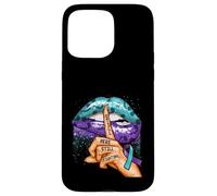 Suicide Prevention Awareness Still Here Still Fighting Lips Case for iPhone 15 Pro Max