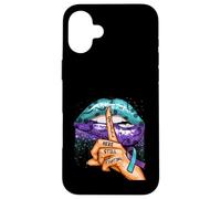Suicide Prevention Awareness Still Here Still Fighting Lips Case for iPhone 16 Plus