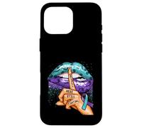 Suicide Prevention Awareness Still Here Still Fighting Lips Case for iPhone 16 Pro Max