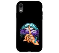 Suicide Prevention Awareness Still Here Still Fighting Lips Case for iPhone XR