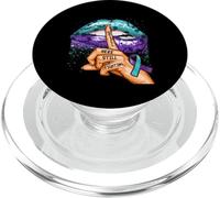 Suicide Prevention Awareness Still Here Still Fighting Lips PopSockets PopGrip for MagSafe