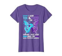 Suicide Prevention Shirt Suicide Awareness Ribbon Support T-Shirt